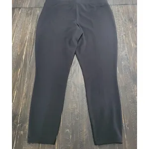 Maurices Women’s Size 16 Black Casual Pants Regular Fit Straight Leg Workwear thumbnail 2