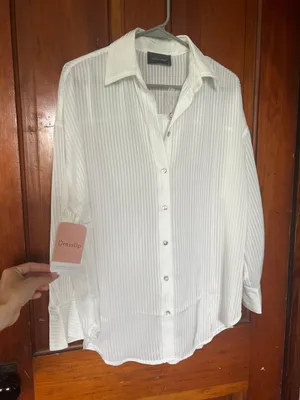 Hudson Gray White Button Blouse thumbnail 1