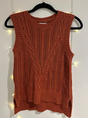 Rachel Zoe Sweater Vest Knit thumbnail 1