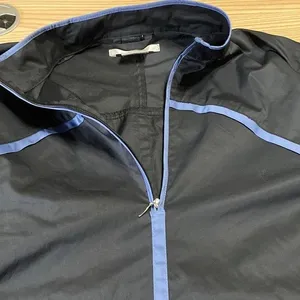 Nike Women's Black & Gray Half Zip Long Sleeve Golf Jacket M thumbnail 5