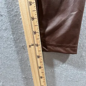 941 | NWT Aerie‎ OFFLINE Real Luxe Faux Leather Hi-Rise Leggings Brown Womens S thumbnail 5