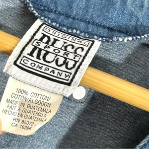Vintage Original Russ Sport Company Denim Vest thumbnail 6