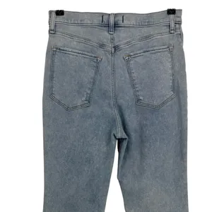 Abercrombie & Fitch The Flare Ultra High Rise Jean 10 Long Light Wash Retro Boho thumbnail 7