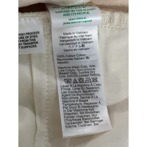 NWT J.CREW Womens Jeans Beige Denim Mid Rise Relaxed 84 Kickout Crop Size 30 thumbnail 10