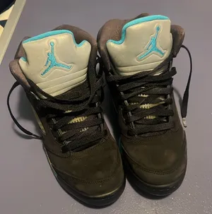 7Y / Sz 8 Women’s JORDAN AIR JORDAN 5 RETRO 'AQUA thumbnail 9