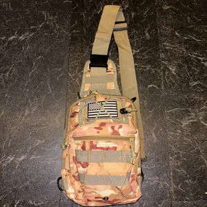 Camo tan Crossbody bag thumbnail 4