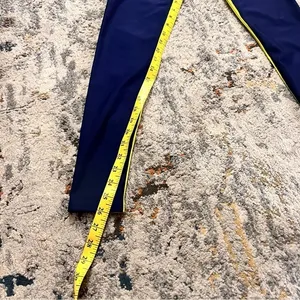 PELOTON Navy Contrast‎ Show Up Rib Leggings Size S thumbnail 5