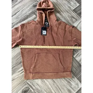 ALPHALETE Women’s Terry Oversized Hoodie - Bloodstone ,Size Large thumbnail 4