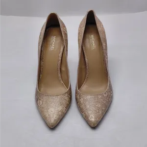 Michael Kors Womens Heels Size 6M Snakeskin Wedding Cocktail Party Evening Pumps thumbnail 3