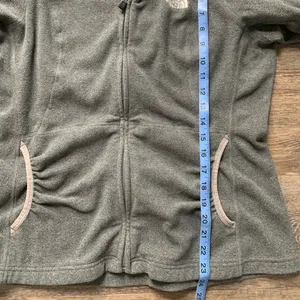 The North Face Gray Hooded Jacket L thumbnail 6