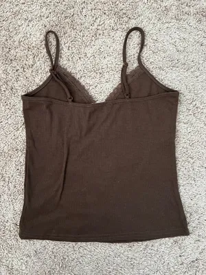 Haspens Tank top Brown Size M thumbnail 2