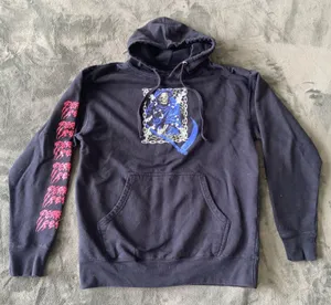 Terror Reid Hoodie Black Size L thumbnail 1