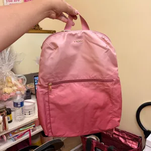 TUMI Voyageur‎ Just in Case Travel Backpack Nylon Ombré Pink Lightweight thumbnail 10