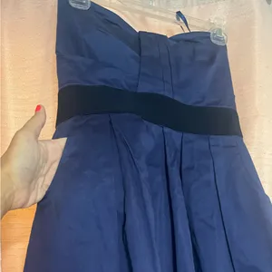 NWT Strapless dress Blue Size M thumbnail 3