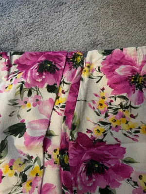 Abercrombie Floral Linen Skort thumbnail 5