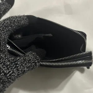 Coach Double Corner Zip Signature Wristlet Black EUC thumbnail 4