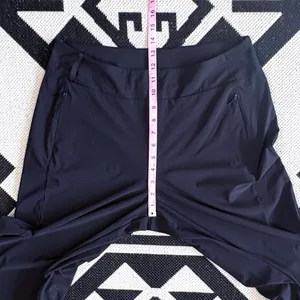 Athleta Cosmic Wide Leg Pants in Black Size 12 thumbnail 8
