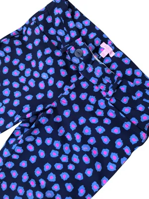 Lilly Pulitzer Rare Amuse Bouche Print Luxury Capri Pants Style 49057 Size 8 thumbnail 8