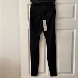CRZ YOGA Black Leggings size XS brand new inseam 28”waist 22” elastic thumbnail 4