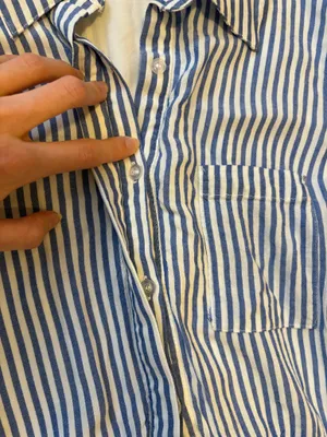 Lulus Lifestyle Blue and White Striped Long Sleeve Shirt Dress thumbnail 11