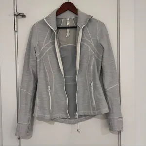 Lululemon Define Full Zip Jacket Heathered Grey thumbnail 5