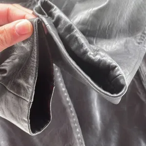 Vintage Mossimo Womens Blazer Jacket Size Small Leather Baddie Grunge Edgy‎ Punk thumbnail 9