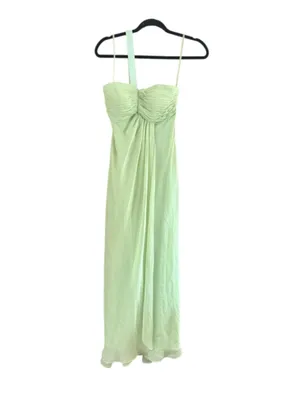 Xscape Light Green Ruched Sweetheart Maxi Dress thumbnail 2