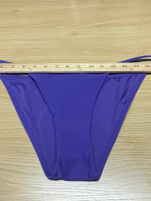 CUUP The String Bikini Swim Bottom Ultraviolet Purple NWT Size XL thumbnail 8