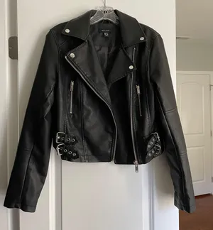 New Look Faux Leather Jacket thumbnail 1