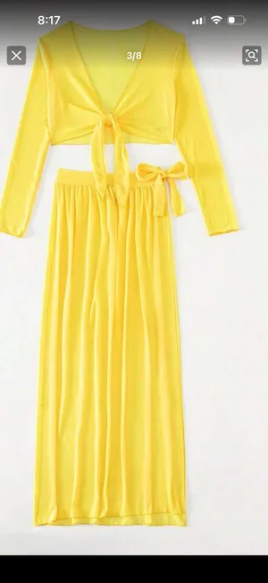 Yellow swimwear.. Size L thumbnail 1