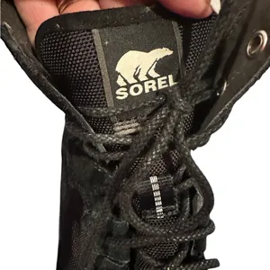 Sorel Caribou Womens Black Suede Ankle Waterproof Shoe Boots 8 thumbnail 6
