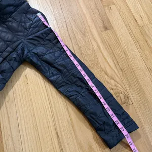 Patagonia Black Duckdown Longline Coat Sz S thumbnail 7