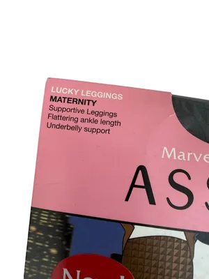 SPANX Assets Black Maternity Lucky Leggings NEW Size 2 thumbnail 4
