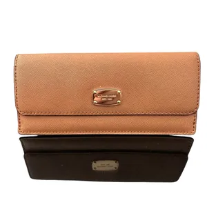 Michael Kors Tan Saffiano Leather Wallet - Excellent Condition, ~8"‎ thumbnail 3