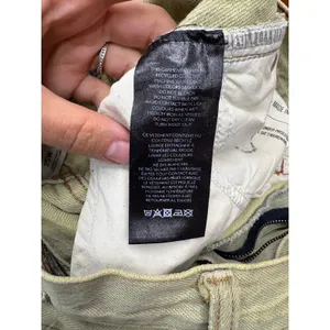 BDG Green Haze Logan Cinch Back Boyfriend Jeans Y2K Streetwear 25W thumbnail 9