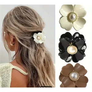 Women 3 Unbranded Hair Accessories One Size White Gold thumbnail 2
