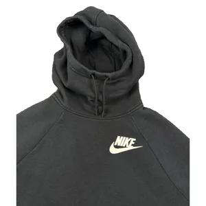 Nike Funnel Neck‎ Pullover Hoodie Women's Size Large Sportswear Black 828601-010 thumbnail 2