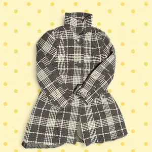 Macy's Plaid peacoat thumbnail 8