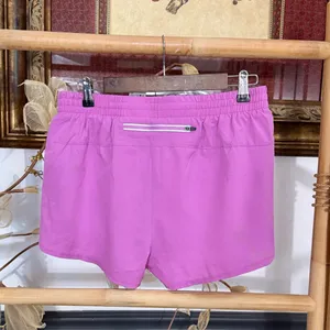 ASICS Womens 2.5” Purple Running Athletic Shorts Sz Med 🍄 thumbnail 2