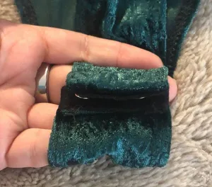 🎉4 for $20 A3 Design Green Velvet Bodysuit, size small thumbnail 4