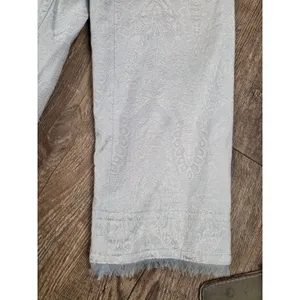 Margaret Frances Soft Light Blue Jacket Patterned Women's Size 10 thumbnail 2