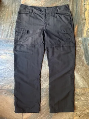 The North Face Convertible Hiking Cargo Pants Zip Off Shorts Grey Women’s 18 thumbnail 2