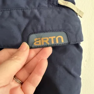 Y2K Vintage Burton Navy Blue Cargo Snowboard Pants Small Infinite Carve thumbnail 3