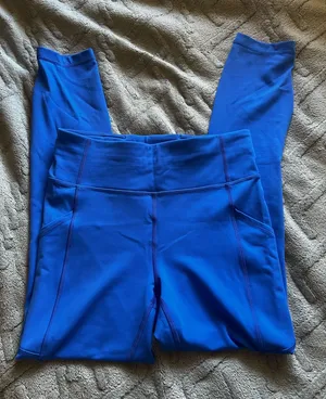 Lululemon Blue Leggings High-Rise thumbnail 1