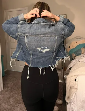 Vintage  Outfitters jean jacket thumbnail 2
