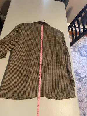 Vintage Fundamental Things Houndstooth Wool Blend Sport Coat/Blazer thumbnail 5