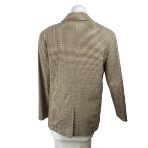 Oak + Fort Women's Plaid Check Notched Collar Long Sleeve Blazer Coat Jacket XS thumbnail 2