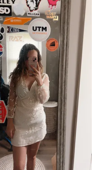Wedding Shower Dress White thumbnail 3