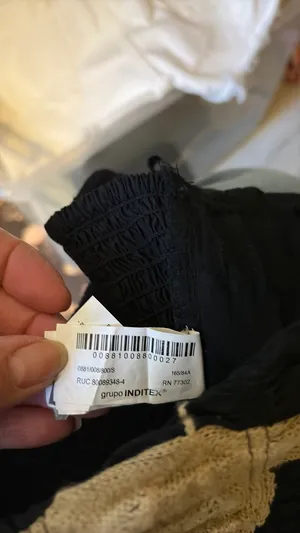 ZARA Black Tube Top  thumbnail 4