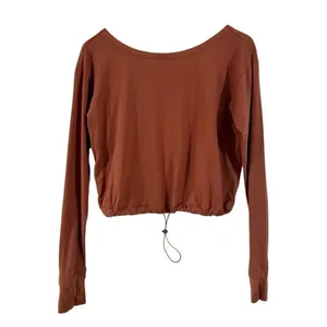 FLX urban commuter cinch hem cropped long sleeve top size small thumbnail 9